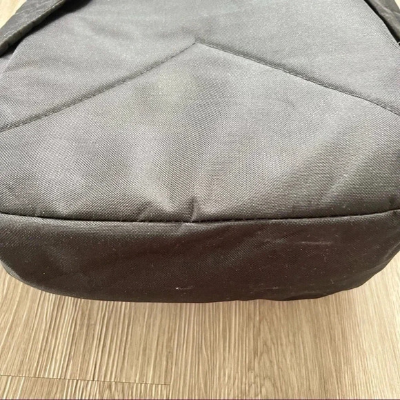 BACKPACK SMILEY  FACE BLACK GOLD LOVE IT - Picture 5 of 12